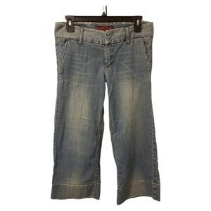 Vintage Hot Kiss Jean Capri Pants Size 5